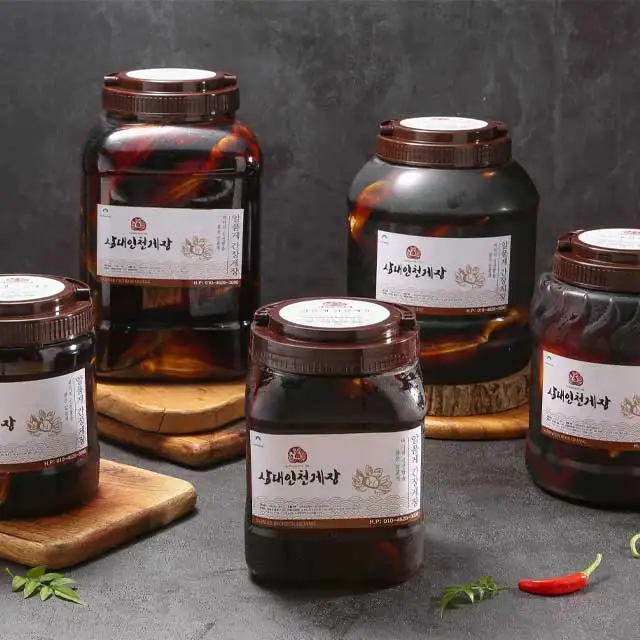 Good Quality Delicious And Convenient Korean Instant Food ALPUMGE Soy Sauce Marinated Crab For Export