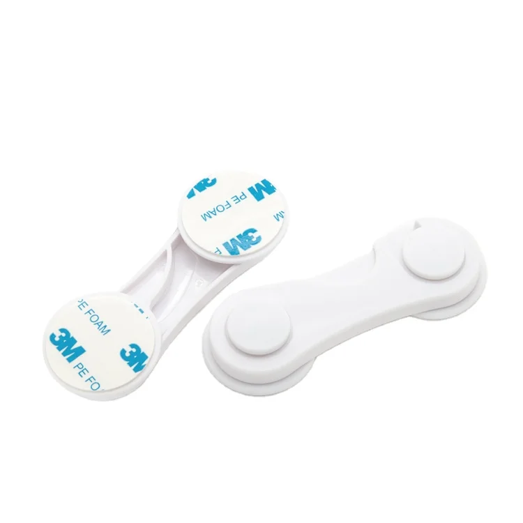 China New Innovative Product Baby Care Office Cabinet Drawer Plastic child safety cupboard lock, Quick installed plastic lock