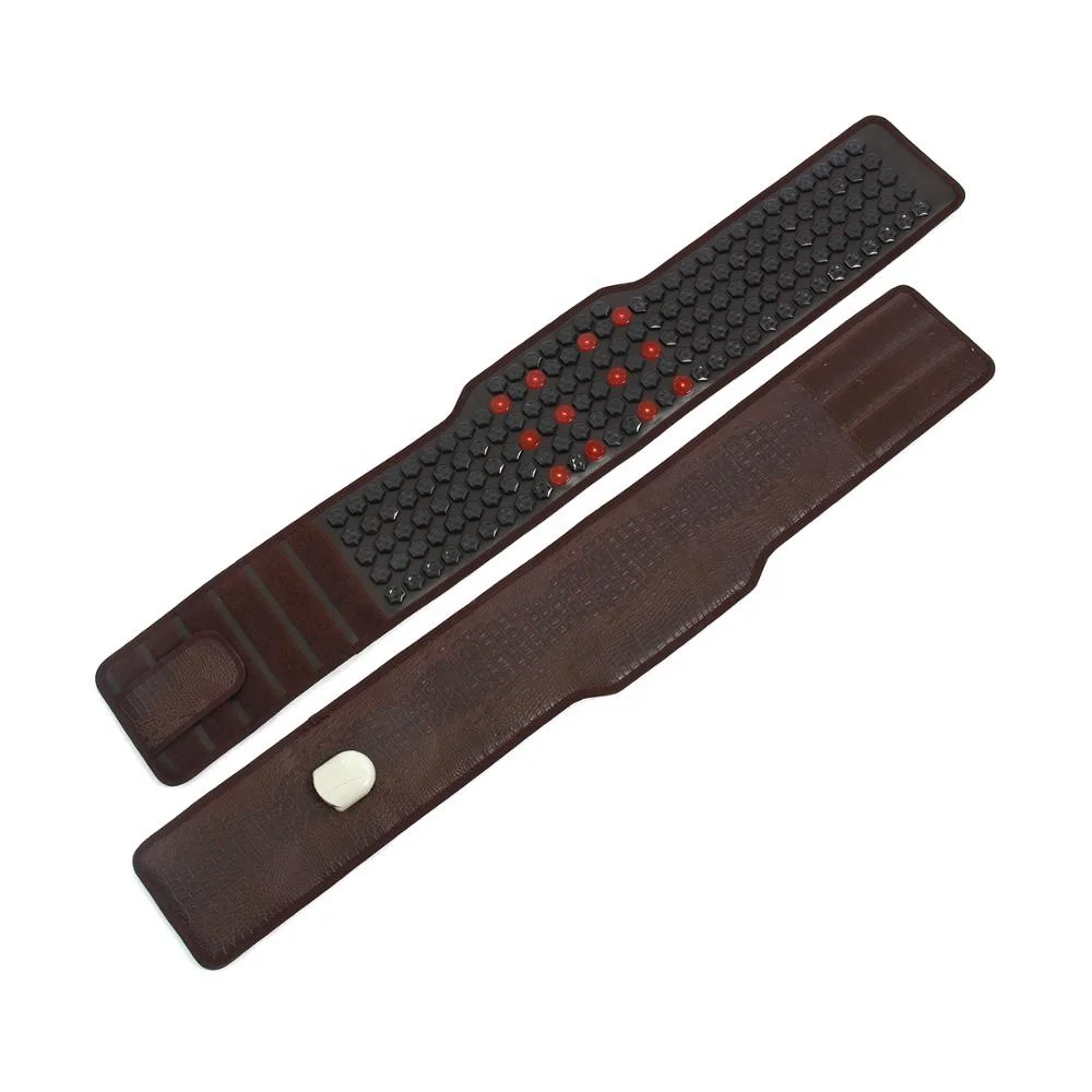 Fanocare tourmaline stone belt FIR thermal therapy waist back pain relief heating physical therapy tourmaline belt