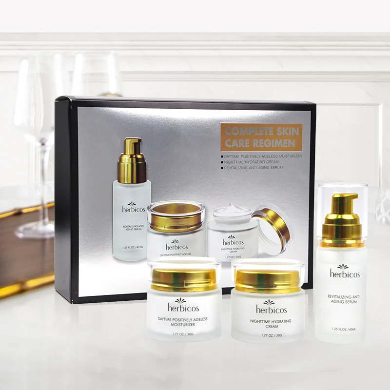 Skin Care Products  Rebranding Lifting Firming Whitening Brighten Anti-Wrinkle Face Cream Serum Anti Aging Lifting Skin Care Set