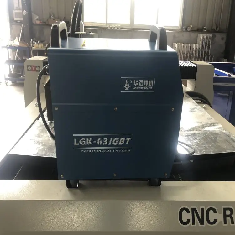 plasma inverter power source 380V 3 phase plasma cutting machine use huayuan lgk63A