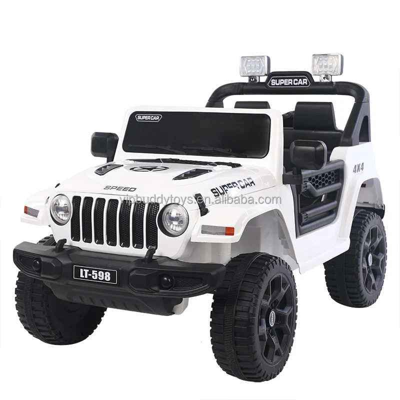 Kids Electric Toy Cars 12v All Wheel Drive Battery Operated Baby Ride On Electrical Toy Car Mp3
