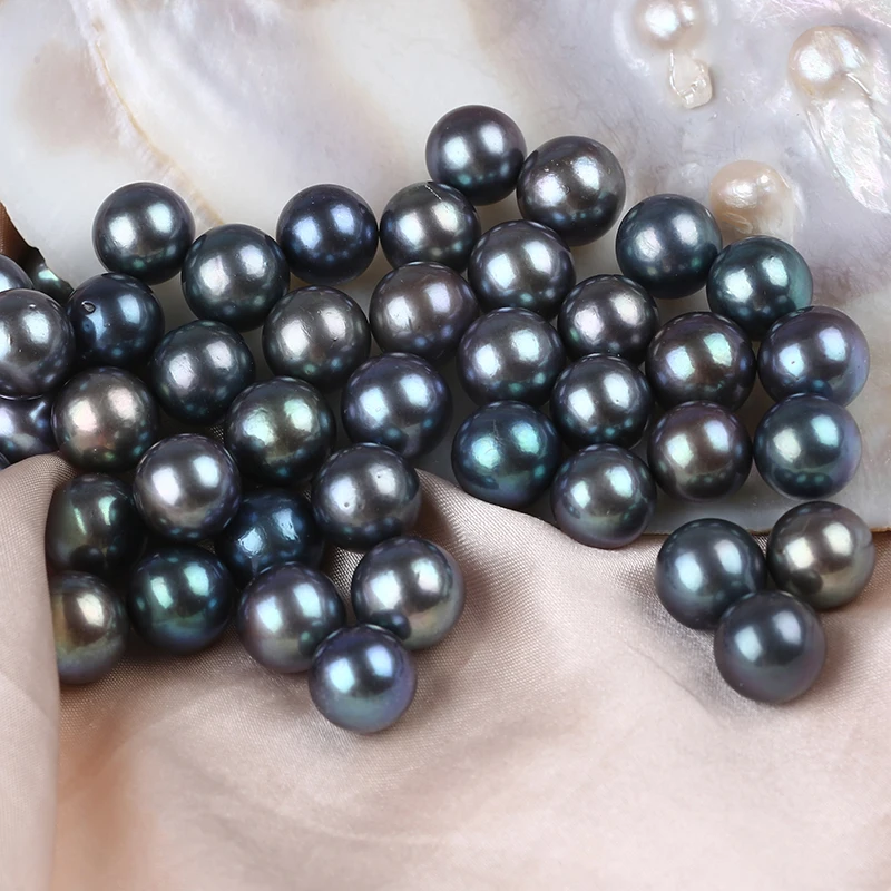11-12mm Wholesale High Quality Natural Freshwater Edison Round Pearl Loose Beads