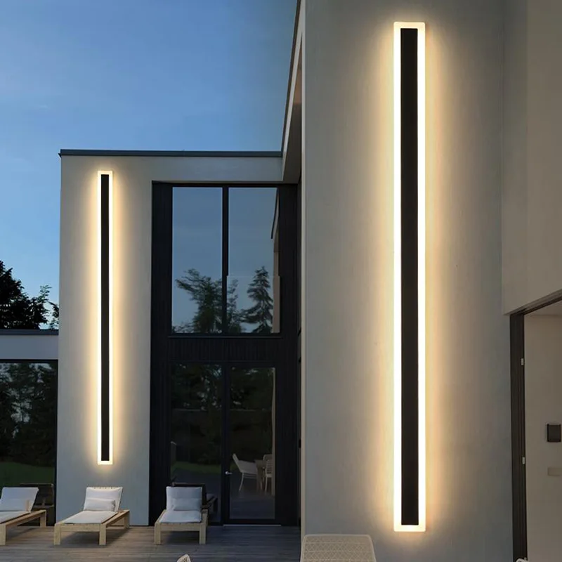 Modern Led Waterproof Wall Light Mounted 16W 20W 30W 36W 42W Outdoor Wall Lamps Led Porch Wall Home Lights