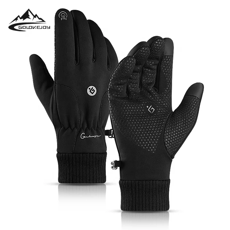 GOLOVEJOY DB41 Hot Selling New Men Thicken Warm Waterproof Touch Screen Winter Outdoor Skiing Motocross Hiking Sports Gloves