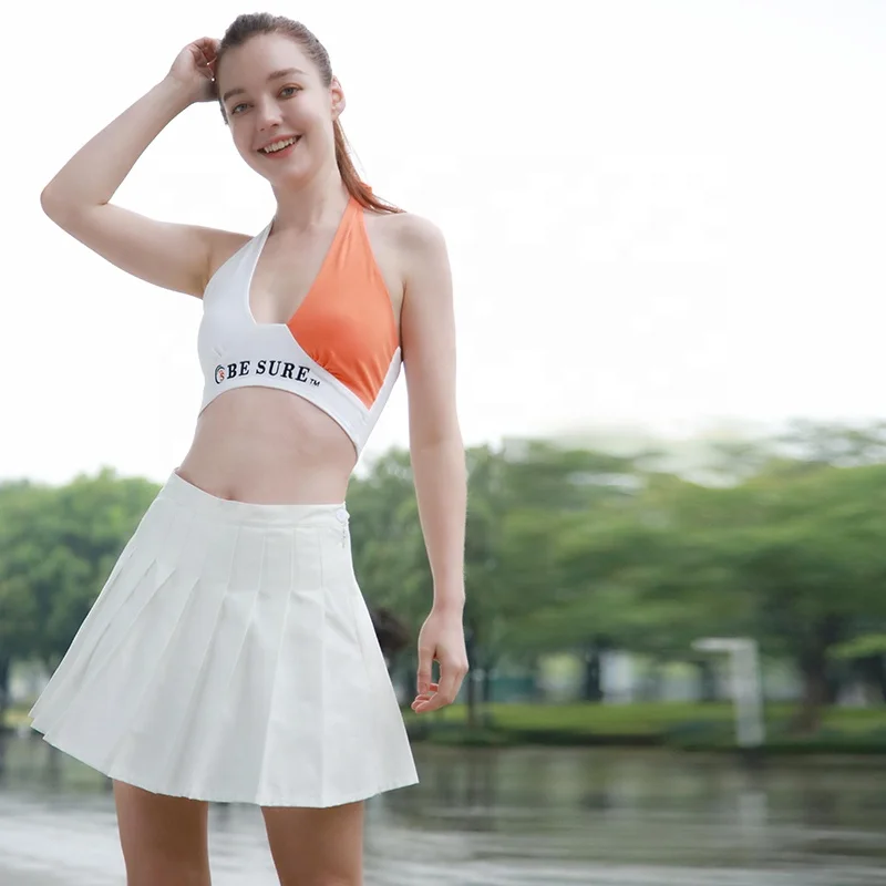 High Quality Custom Logo Sexy Yoga Running Bra Training Gym Workout Fitness Tank Top High Stretch Woman Sports Bra