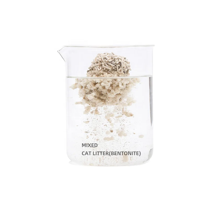 Sturdy clumping sand, NANO SCALE FRAGRANCE RETENTION, no odor 15 days, white tea flavor, bentonite mixed with tofu cat litter
