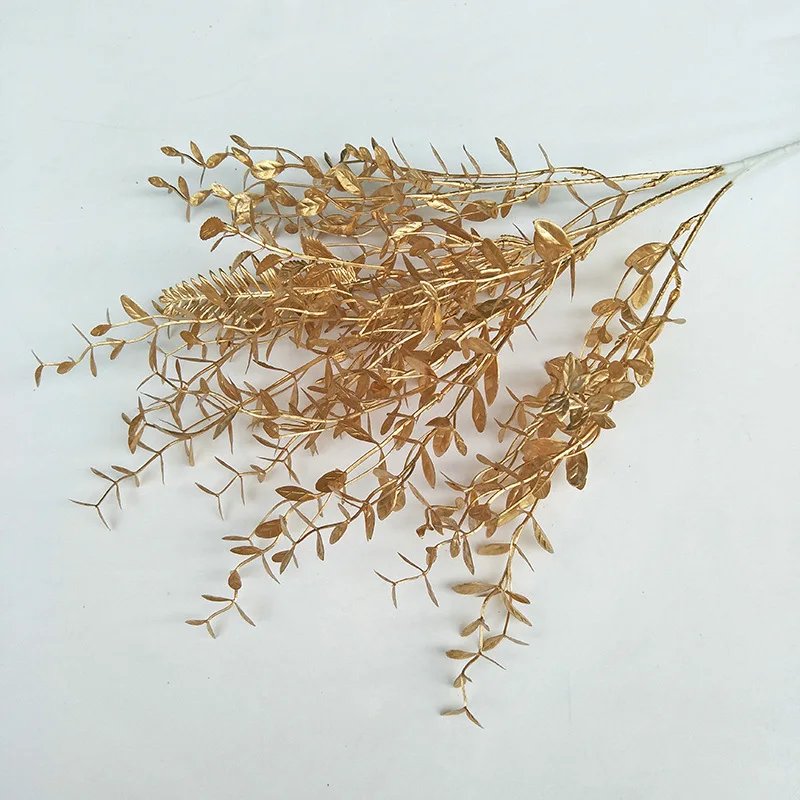 2023 New Artificial Flower Maple Leaf Phoenix Tail Wedding Decoration Handmade DIY Flower Arrangement