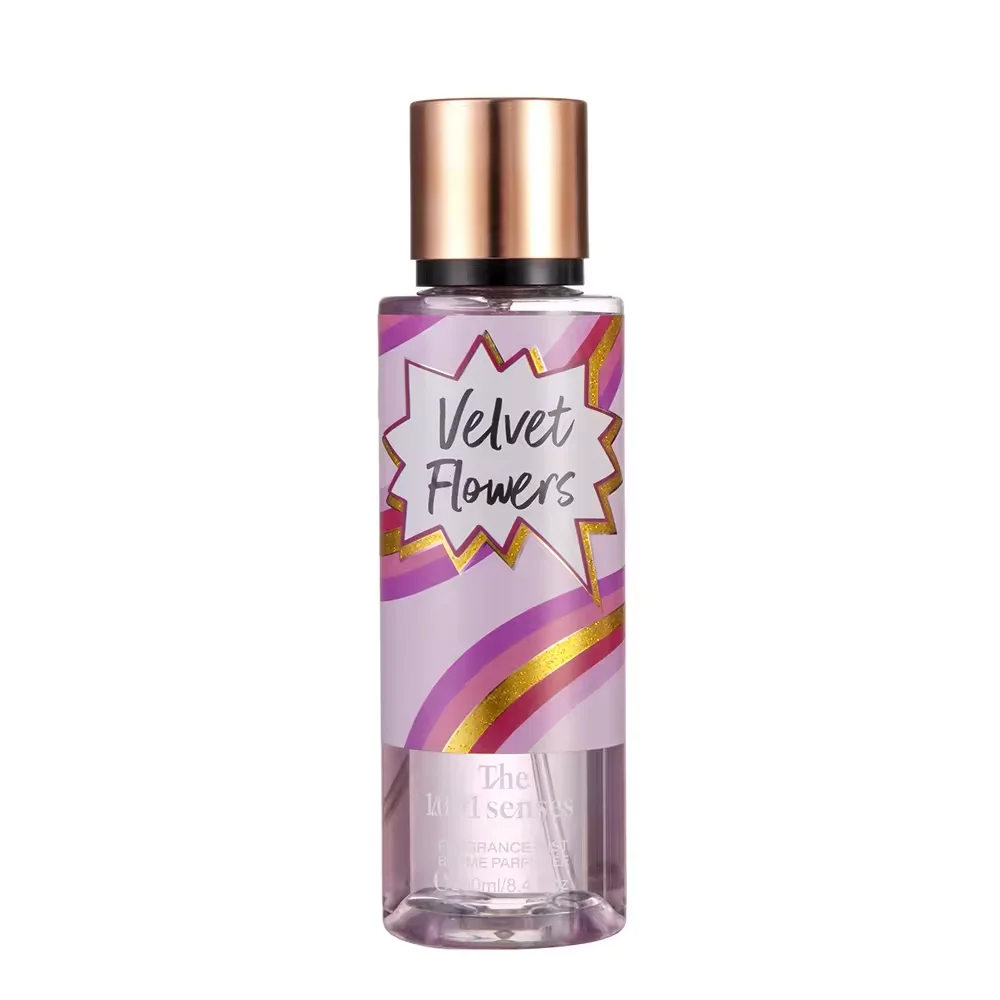 Women Wholesale Fragrance Mist 250 ML Lang Lasting Perfume Spray DEW KISS Nice Scents Natural Floral