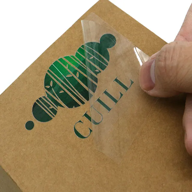 UV Transfer Stickers Custom Label Logo Pressure Sensitive Paste Cold Transfer Custom Stickers Logo