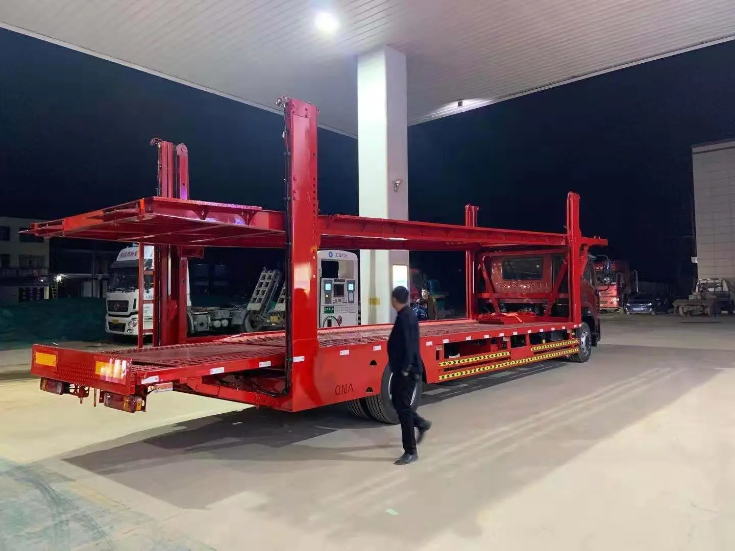 5 Car Carrier Truck Cheap Trailer Transport Semi