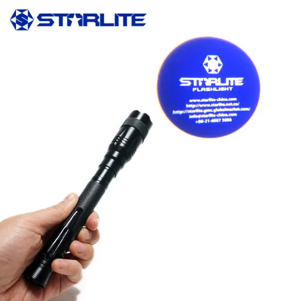 STARLITE инновационный 2AA EDC проектор логотипа Луна с подсветкой фонарик