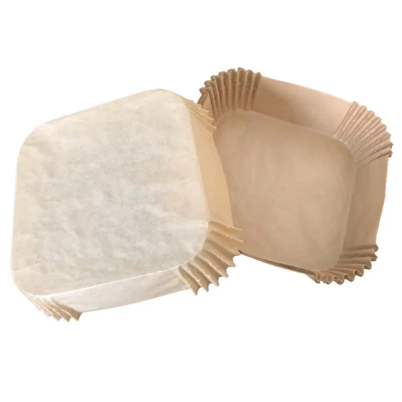 50pcs Air Fryer Disposable Paper Liner, Non-stick Disposable Air Fryer Liners Air Fryer Oil-proof paper