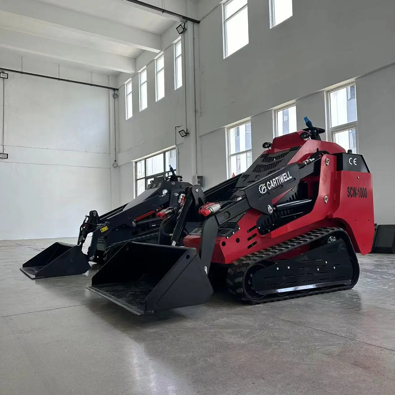 Mini Crawler Tracked EPA Euro5 Chinese Loader Manufacturer Skid Steer Loader Use Warehouse Farm Small Skid Loader Compact
