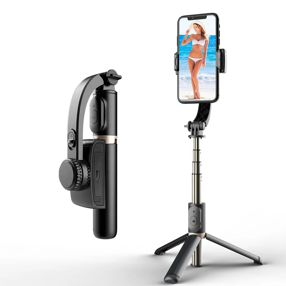 Беспроводной стабилизатор для камеры Q08 с дистанционным управлением и вращением на 360 градусов