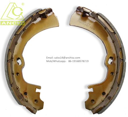 
 Good quality Professional factory Car Brake Shoes for  Nissan pickup   D21,2WD 4 cyl  S574 FSB-282  brake auto parts brake shoe  