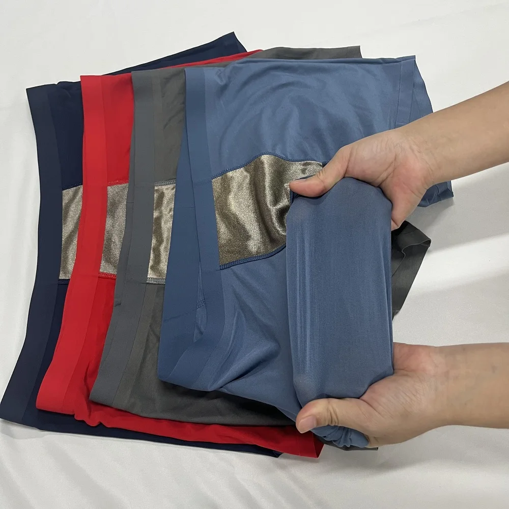 2023 новый стиль ежедневного ношения серебряного волокна Мужское нижнее белье