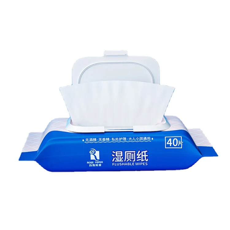 100% Biodegradable Eco Friendly Children Wipes Flushable