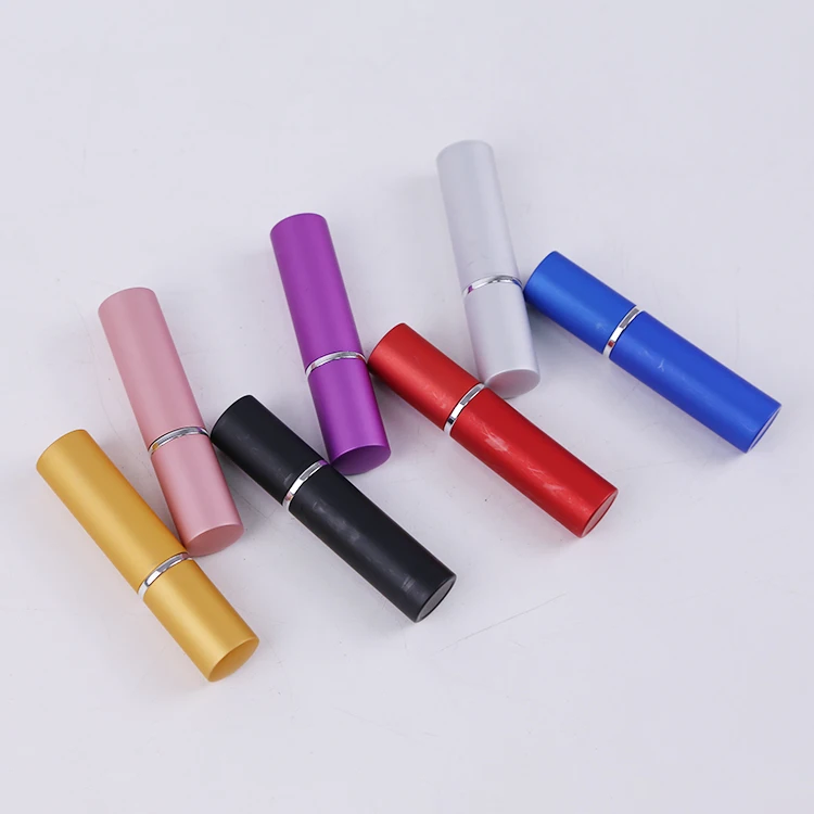 High quality portable aluminum 5ml bottle separated empty bottle perfume bottle luxury