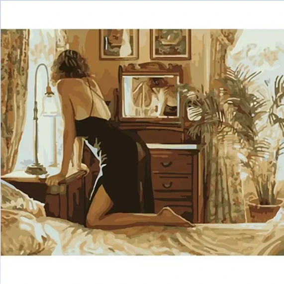 Decoration Hand Painted Sexy Body Girl Wall Art Female Women Oil Nude Paintings