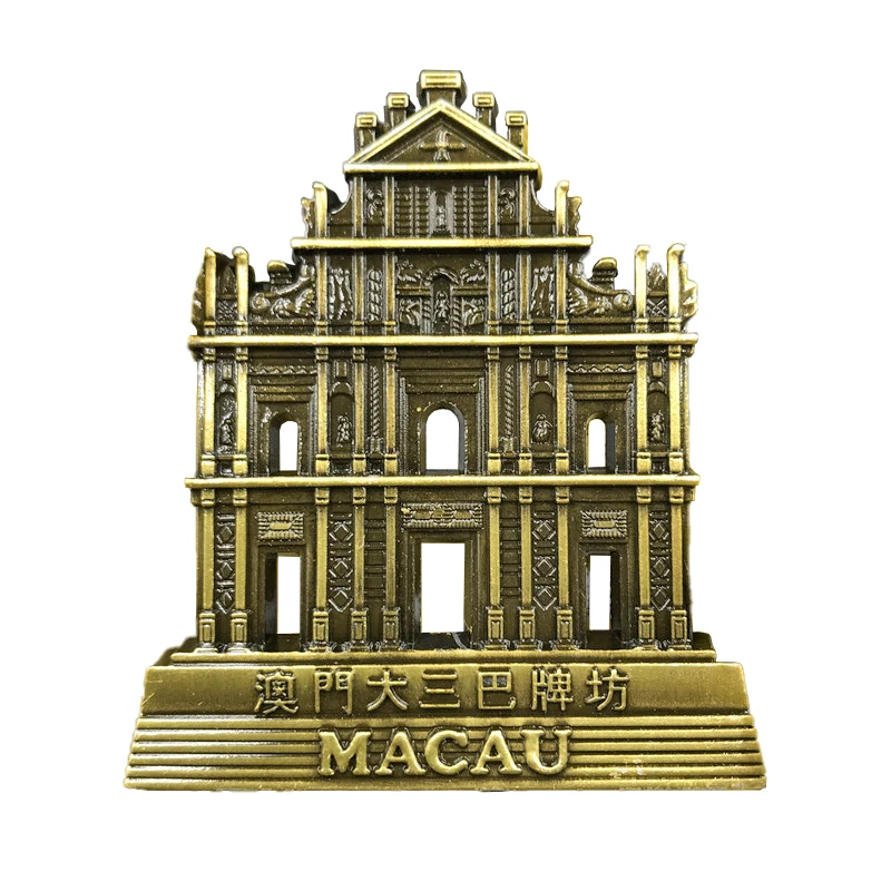 Promotional Fridge Magnet Custom Metal 3d Refrigerator Tourist Souvenir Fridge Magnet