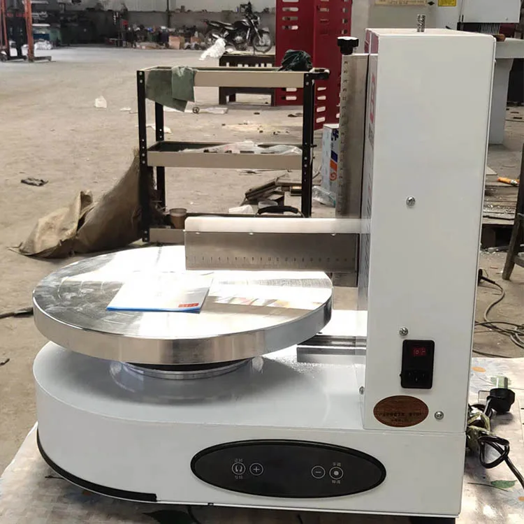 Baking Equipment Small Cake Machine Superior Quality Electric Cake Creamer Icing Machine Cake Coating Smearing Machine