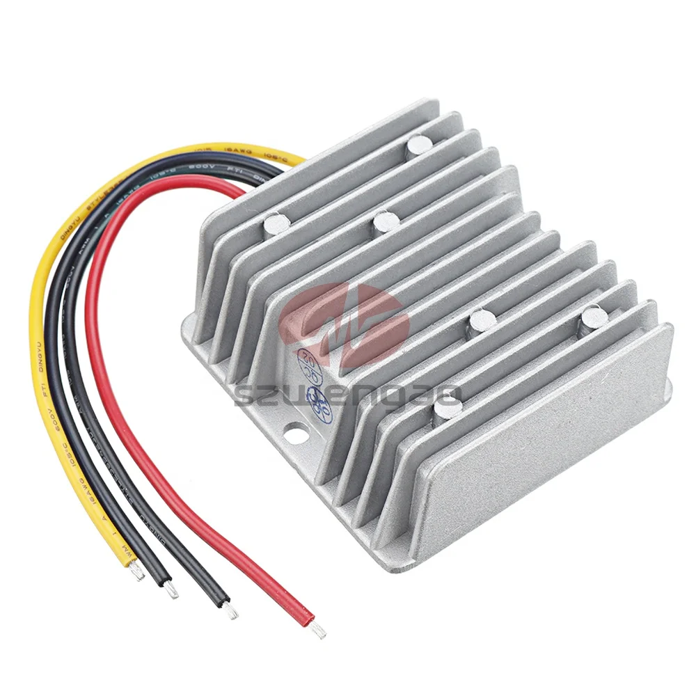 Manufacturer Voltage Regulator DC 24V 36V 48V 60V 72V to DC 12V 10A 15A 20A Step Down Power Converter
