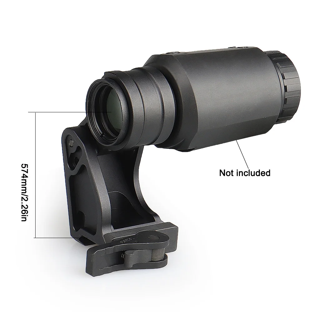 HK24-0260 Magnifier scope accessory 2.26 inch height Optical FAST QD detachable 30mm metal 3X SCOPE MOUNT