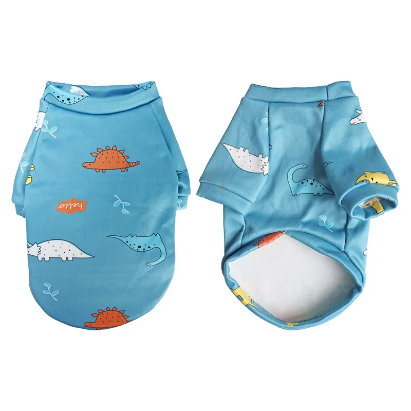 Manufacturer Wholesale Fashion Pet Dog Floral Clothes Spring Autumn Winter Sweater Luxury Dog Clothes