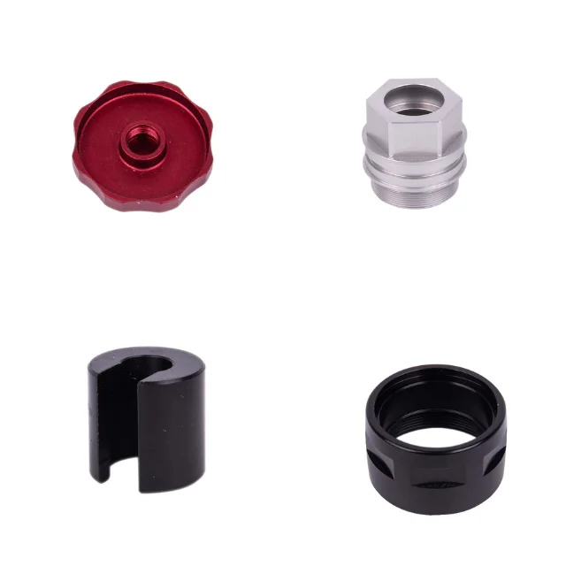 Customized Taiwan Brand Aluminum Alloy Front Wheel Shock Absorber Parts For Bicycle