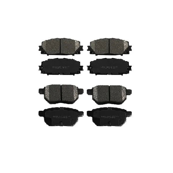 Front & Rear Ceramic Brake Pad Replacement for 2010-2020 Toyota Prius for 2011-2017 Lexus CT200h