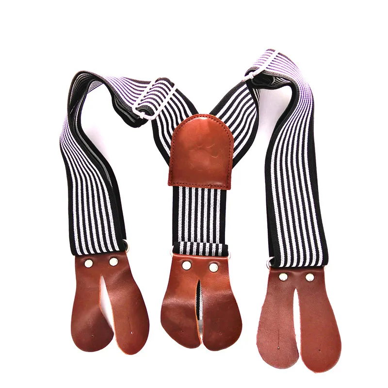 Регулируемые подтяжки для мальчиков, Полиэстеровые штаны, 2 дюйма, в полоску, Y-образные, с логотипом под заказ, эластичные, оптовая продажа