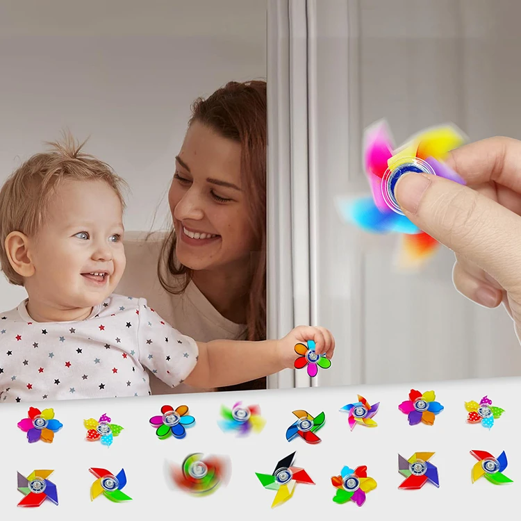 Mini Cartoon Windmill Shape Fingertip Gyroscope Fidget Spinner Toy
