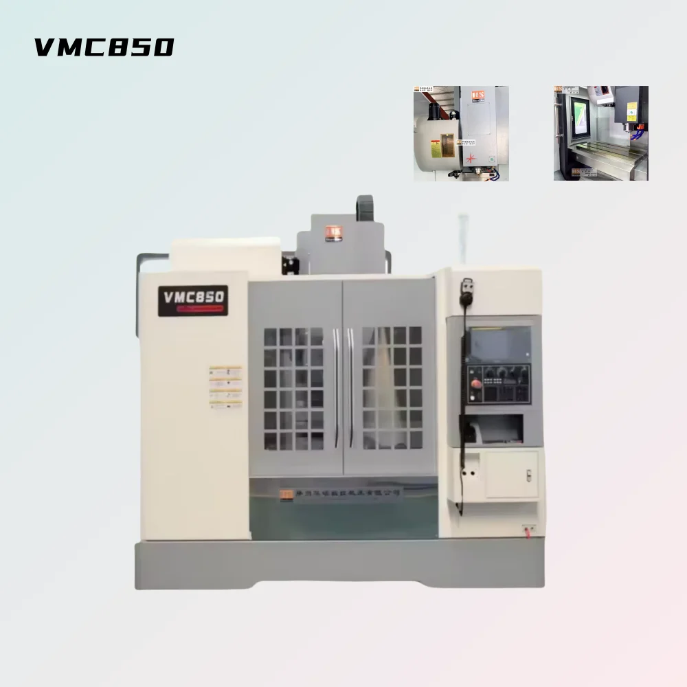 High precision VMC850 cnc milling machine 3 axis cnc vertical machining center siemens controller cnc