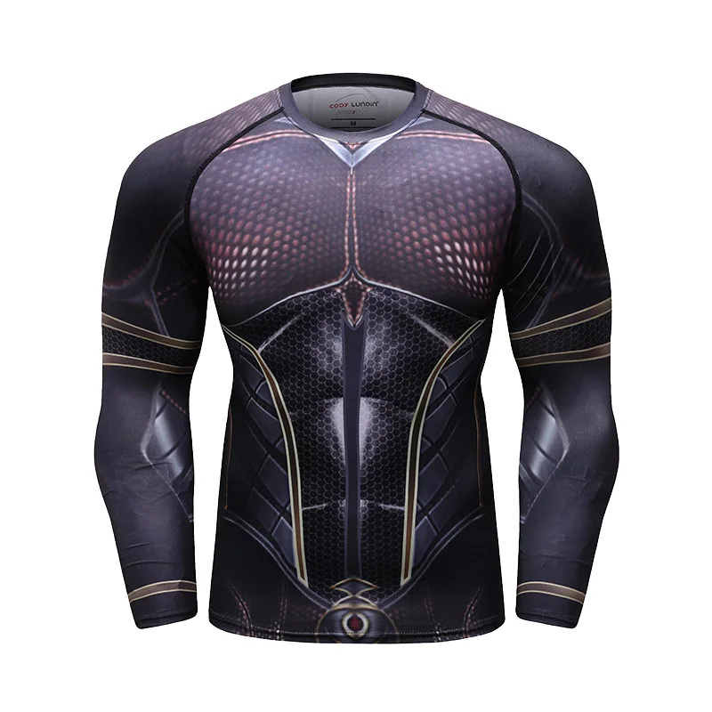 Custom Logo High Quality Wholesale Plain Jiu Jitsu Fitness Swim Shirts Printed Long Sleeve Mma For Men Bjj Rashguard Rash Guard