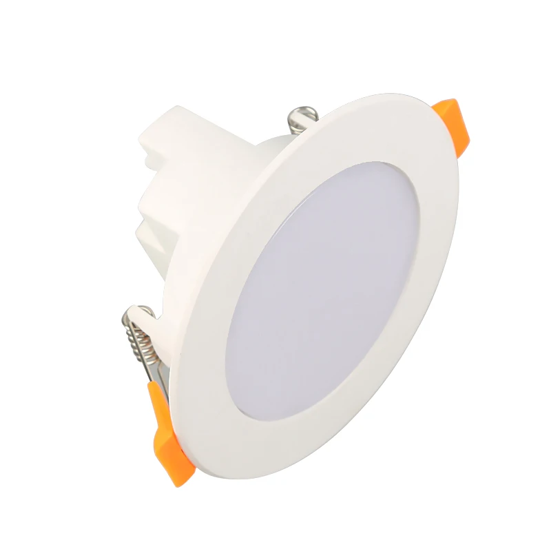 
Smd 2835 5w 7w 10w 15w 2.5 inch recessed led plastic downlight, certificate CE ROHS , 75mm cutout led raw material 