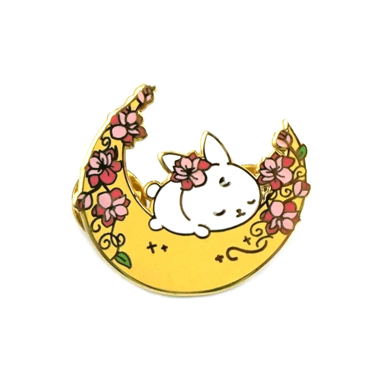 Оптовая продажа от оригинального производителя Westar, жесткие мягкие эмалевые значки с изображением милого кота, животного, индивидуальный дизайн, металлические современные заколки для воротника, шелкопряда, для лацканов