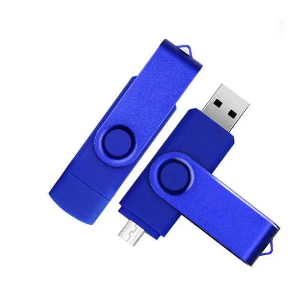 Metal usb 2.0 pen drive 4gb 8gb 16gb otg pendrive 32gb usb memory stick 64gb OTG usb flash drive for phone