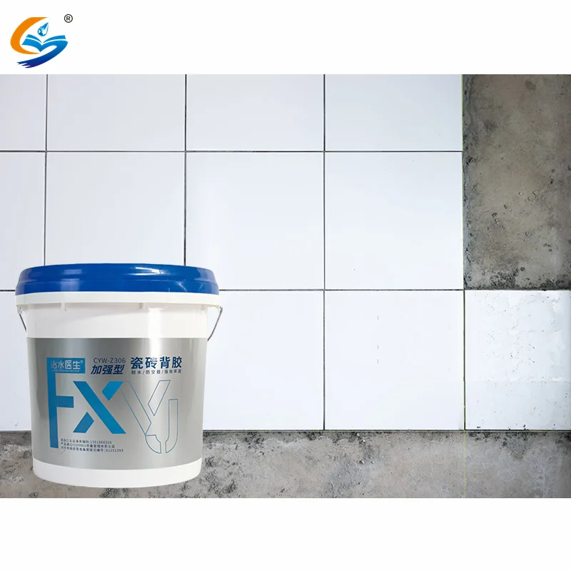 Swimming Pool Waterproof Adhesive Tile Fix Backing Glue Adhesives for Ceramic Ceramics and Porcelain Tiles Tile 20 Kg