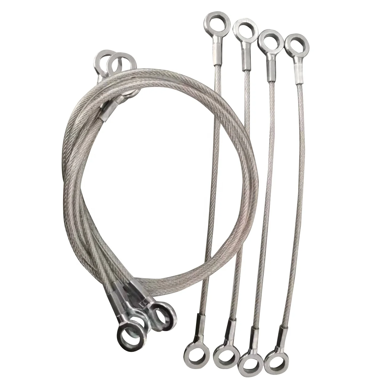 Grip Standards 8x19 Joint Elevator Sling Tag Pvc Steel Clamp 10 Toneladas U Groove Guid Bearing Thimble Assembly Wire Rope