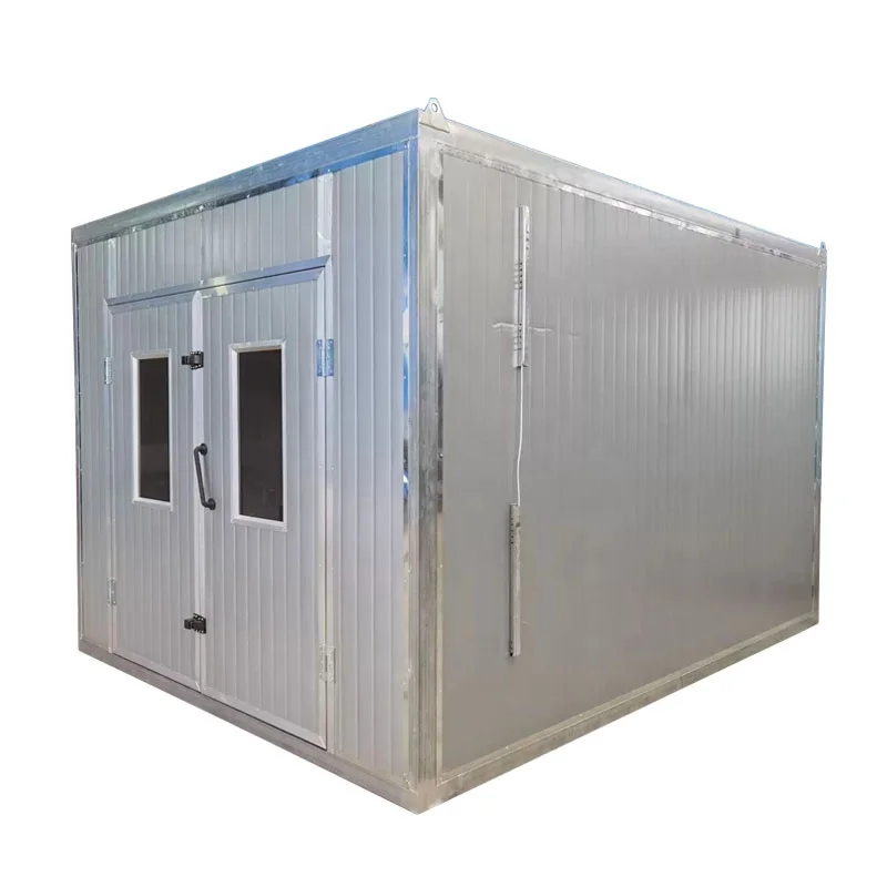 Factory Price Standard Spray Booth With Carbon Filter 2.3m*2.3m*2.5m Small Baking Oven Spray Booth Curing Oven