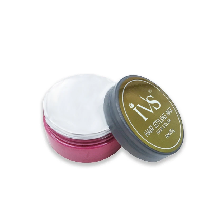 Помада для укладки волос IVS Colors временная одноразовая грязевая краска цветной воск