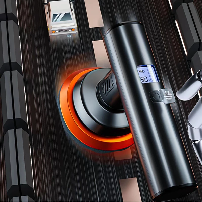 DIY Car Polisher 5 Inch Rotary  Polishing machine For Car Detailing 7.4 30W 3 Variable Speed Car Buffer Machine 4000RPM