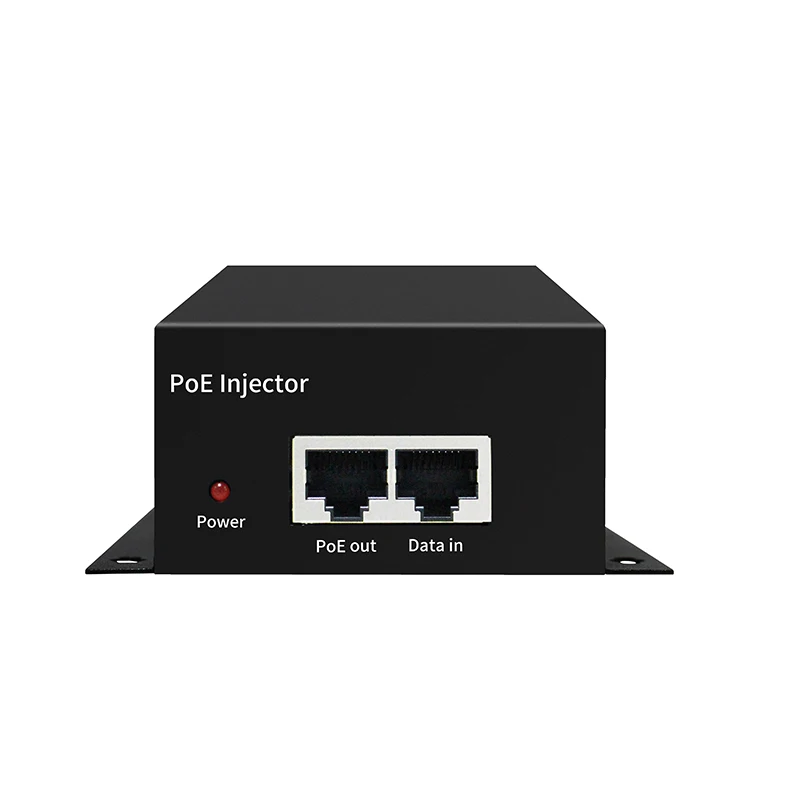CE Certified 10000Mbps 10G 90W High Power POE Injector Stackable Switch with SNMP & QoS 48V DC Output in Stock