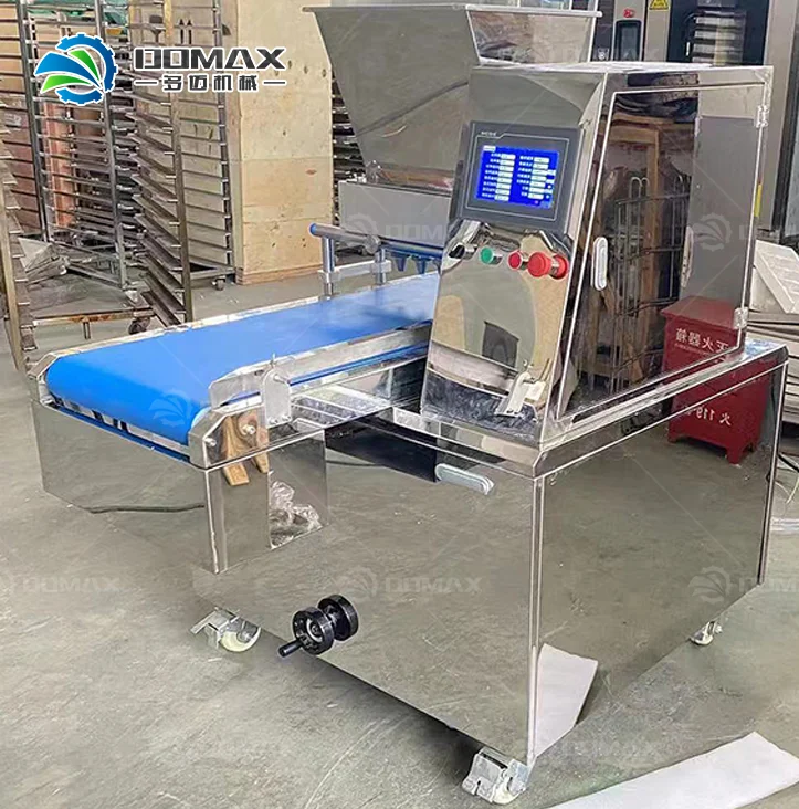 Popular Cupcake depositor/custard cake making machine / small pie cake maker making machine