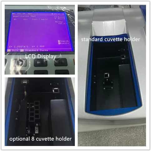  Спектрофотометр Benchtop UV VIS двойной