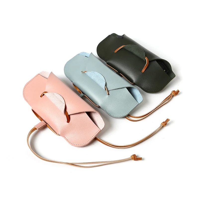 eyewear box case custom sunglass accessories leather glasses case