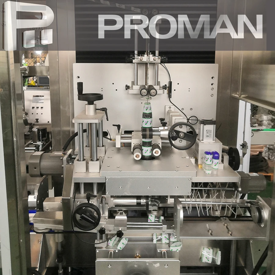 Water Production Equipment Steam Tunnel Heat Sleeve Shrink Labelling Packaging Machine