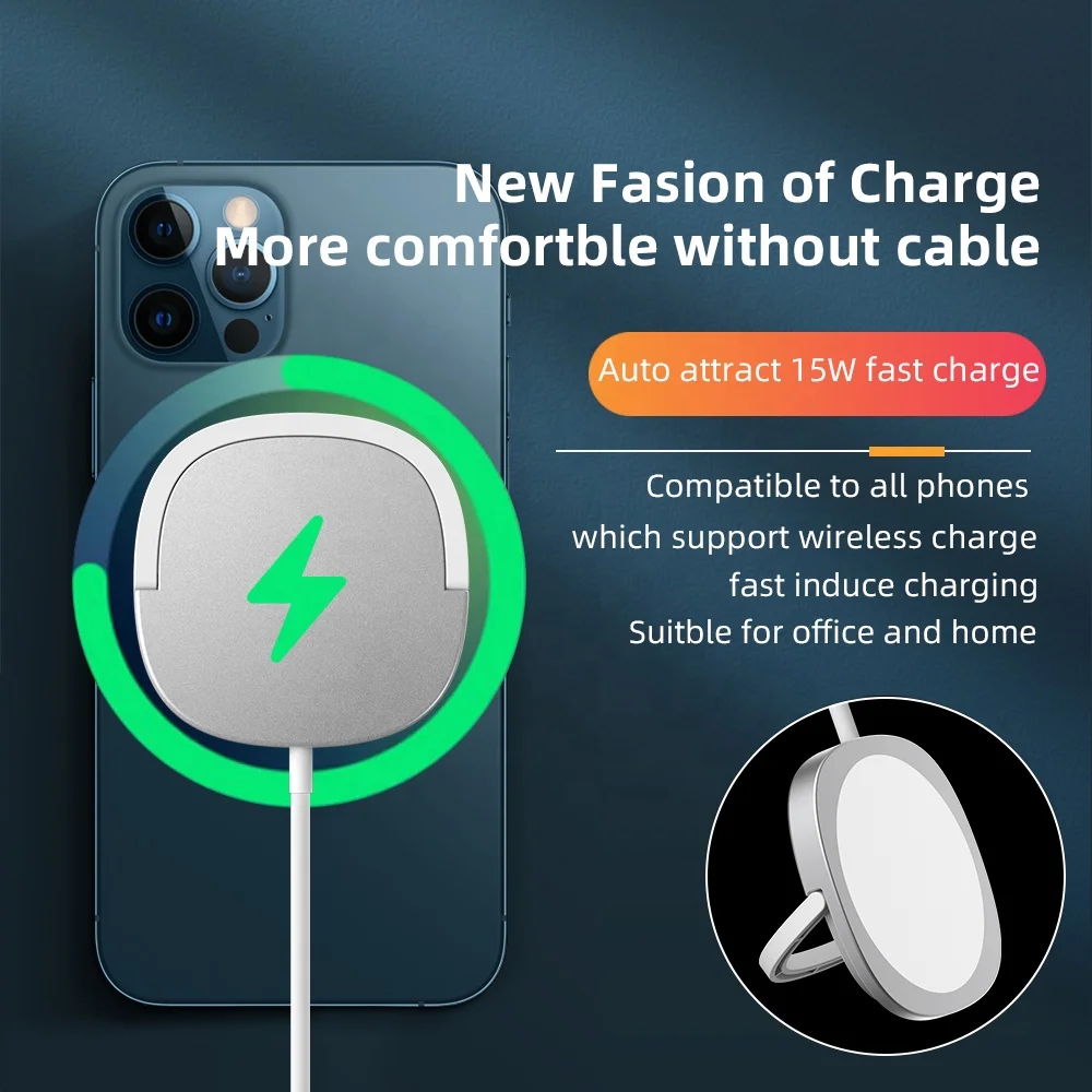 Chargers For Phone Mag net Magnetic Charger Fast Safe Magnetic Wireless Charger For Apple/Iphone 12/Pro/Pro Max Phone/Mini Serie