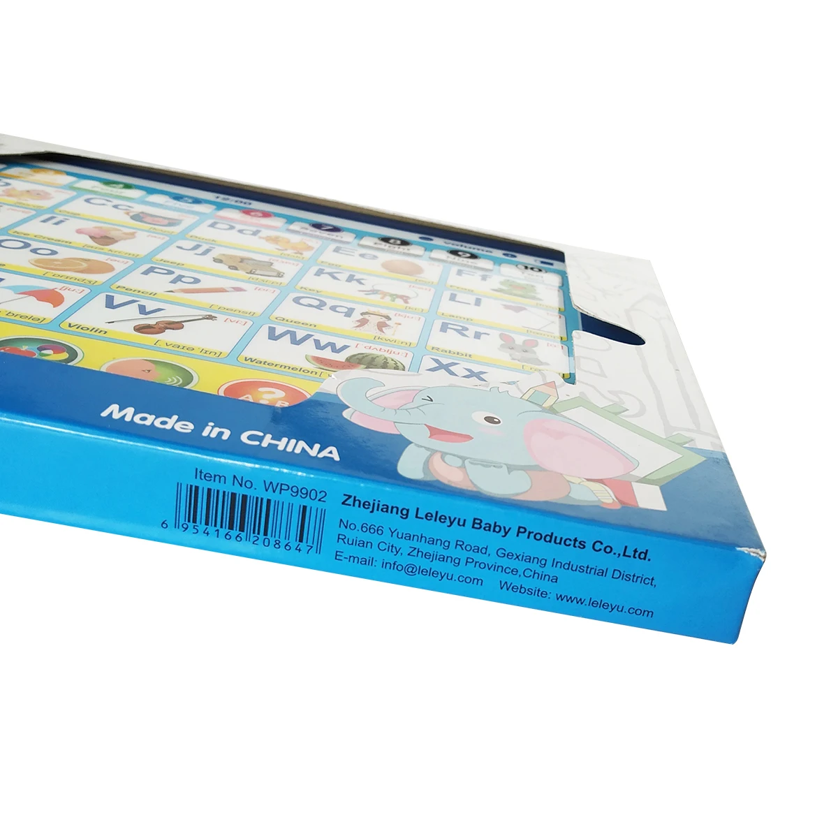 Customized kids multifunctional teaching learning machine smart tablet sound study pad/laptop